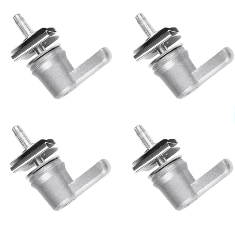 Harvards Chrome Saddlebag Mounting Hardware Theft Deterrent System Lock for Harley Touring Road Street Glide Electra 1992-2025 - Image 5